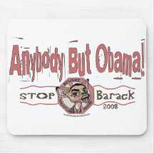 Anybody But Obama! Mousepad 