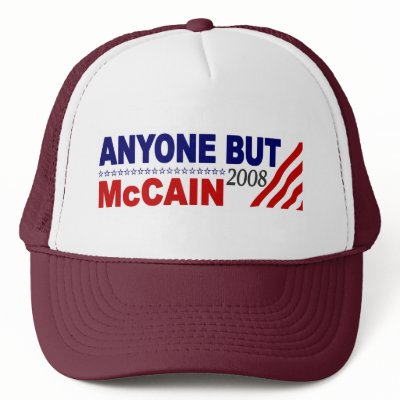 Anyone But Mccain Trucker Hat by worldsfair