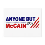 Anyone But Mccain Post Cards