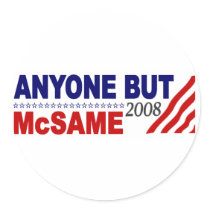 Anyone But Mcsame stickers