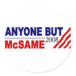 Anyone But Mcsame Stickers