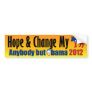 Anyone But Obama 2012 - Anti Obama Bumper Stickers