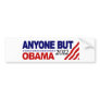 Anyone But Obama 2012 Bumper Sticker