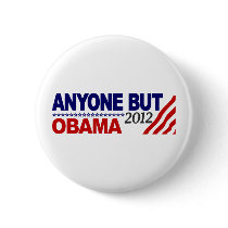Anyone But Obama 2012 Pins