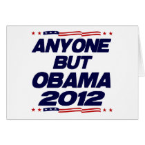 Anyone But Obama 2012 Cards