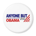 Anyone But Obama 2012 Fridge Magnets