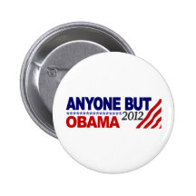 Anyone But Obama 2012 Pins