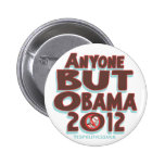 Anyone But Obama 2012 t-shirts and gear Button