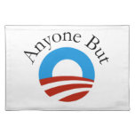 Anyone But Obama w/Logo Placemat