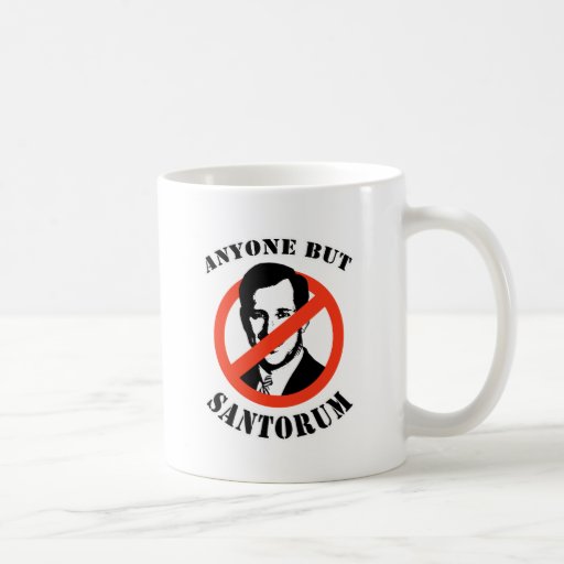 Anyone But Santorum Coffee Mug