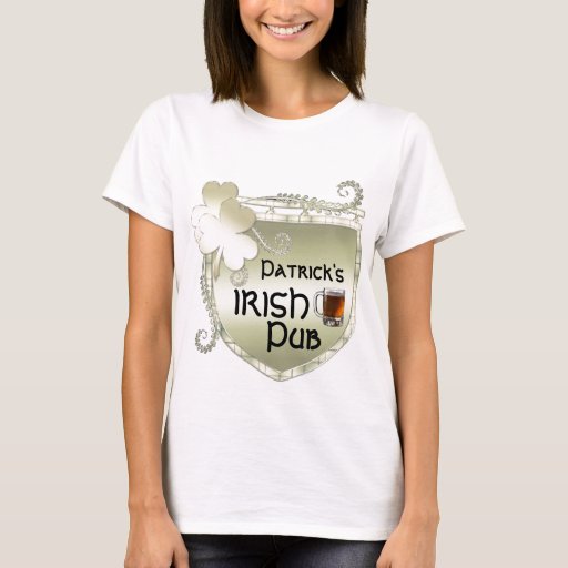 Anyone's Irish Pub T Shirt | Zazzle