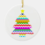Anything But Gray Chevron Christmas Tree Christmas Tree Ornaments