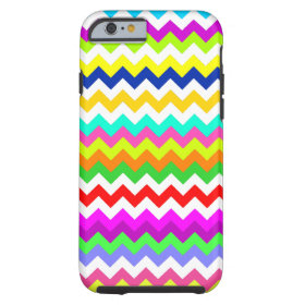Anything But Gray Chevron Tough iPhone 6 Case
