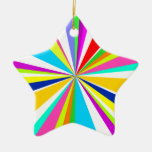 Anything But Gray Starburst Christmas Ornaments