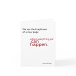 Anything Can Happen Greeting Cards
