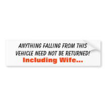 Anything falling from this vehicle need not be ... bumper stickers by tboone65 Anything falling from this vehicle need not be ... bumper stickers