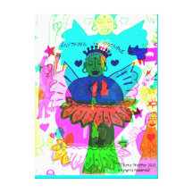 Anything Is Possible Canvas by Katie Pfeiffer Gallery Wrapped Canvas