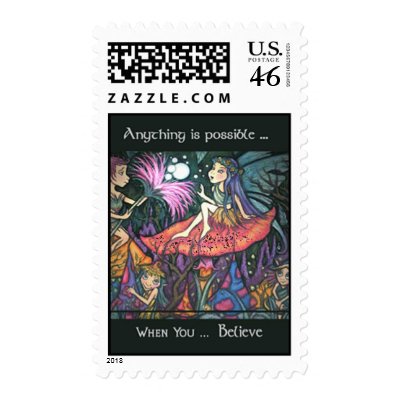 Anything is Possible Postage by PJ_Masi_Illustration