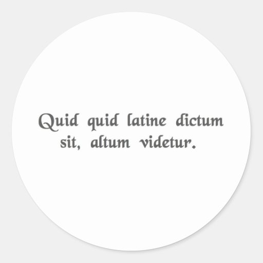 Anything Said In Latin Sounds Profound 26