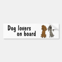 AO- Weimaraner and Pointer Bumper Stickers