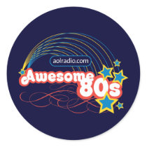 AOL Radio - Awesome '80s stickers