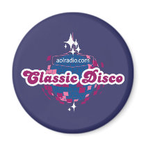 AOL Radio Classic Disco magnets