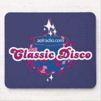 AOL Radio Classic Disco mousepads