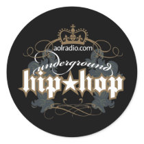 AOL Radio - Underground Hip-Hop stickers by aolradio AOL Radio - Underground Hip-Hop stickers