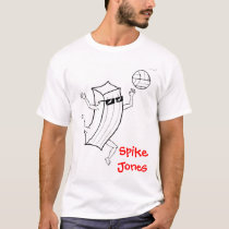Aon Spike Jones Volleyball T-Shirt by lizzymac22 Aon Spike Jones Volleyball T-Shirt