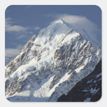 Aoraki Mount Cook, Mackenzie Country, South 2 Stickers