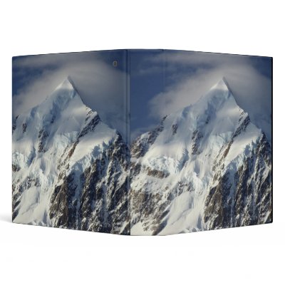 Aoraki Mount Cook, Mackenzie Country, South 3 Ring Binder by danitadelimont