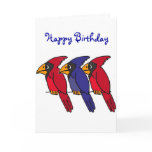 AP- Cardinal Birthday Card