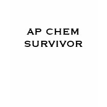 AP CHEM SURVIVOR t-shirts