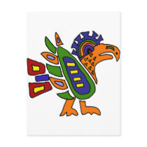 AP- Mexican Style Colorful Eagle Post Cards