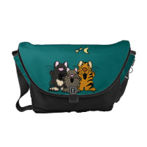 AP- Singing Cats Messenger Bag