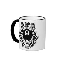 APA 8 Ball Gothic Design Coffee Mug