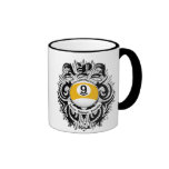 APA 9 Ball Gothic Design Mug