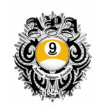 APA 9 Ball Gothic Design Tanktop