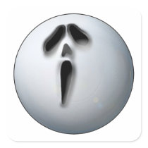 APA Ghost Square Sticker