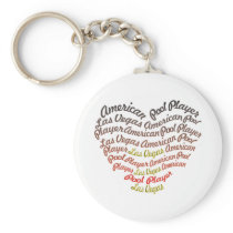 APA Heart Keychain
