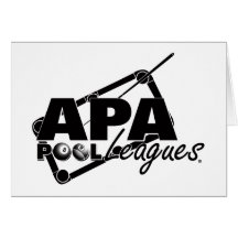 APA Leagues Greeting Cards