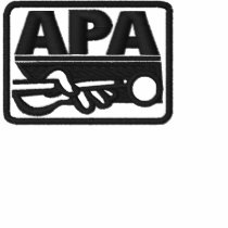 APA Logo - Blue Embroidered Shirt