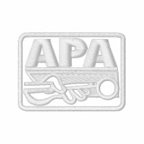 APA Logo - Cream Embroidered Shirt