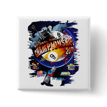 APA National Singles Championships Pinback Button