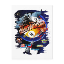 APA National Singles Championships Postcards