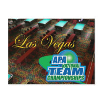 APA National Team Championships Post Cards
