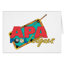 APA Pool Leagues Greeting Cards