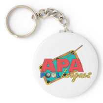APA Pool Leagues Keychains