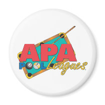 APA Pool Leagues Fridge Magnets