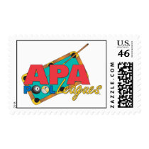 APA Pool Leagues Postage Stamps